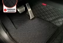 Коврики Kia Sorento II из экокожи со съёмными ЭВА-накладками