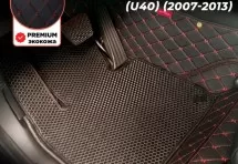 Коврики в салон Toyota Highlander II U40 с ЭВА