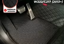 Коврики Mercedes-Benz S-Class W222 седан из экокожи с ЭВА