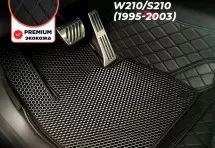 Коврики Mercedes E W210 S210 экокожа с ЭВА