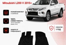 Коврик в салон Mitsubishi L200 V (2015+) эва,eva