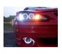 Светодиодные противотуманные фары с ангельскими глазками для Nissan Lafesta (2004-2007)
