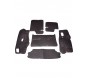 Кожаные коврики в багажник для Mitsubishi Pajero IV Рестайлинг 2 Внедорожник 5 дв. (2014+) 7 мест
