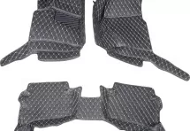 Кожаные 3D коврики Autozs Premium для Porsche Cayenne I (955) (2002-2007)