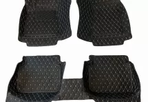 Кожаные 3D коврики Autozs Premium для Audi A8 III (D4) Рестайлинг (2013+)
