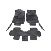 Кожаные 3D коврики Autozs Premium для Toyota Highlander III (U50) (2013+)