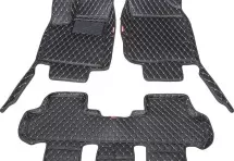 Кожаные 3D коврики Autozs Premium для Toyota Highlander III (U50) (2013+)