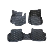 Кожаные 3D коврики Autozs Premium для Volkswagen Tiguan I (2007-2011)