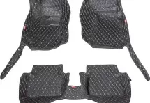 Кожаные 3D коврики Autozs Premium для Audi A6 IV (C7) Рестайлинг Седан (2014+)