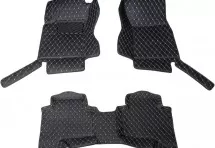 Кожаные 3D коврики Autozs Premium для Toyota Hilux VII (2006-2011)