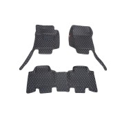 Кожаные 3D коврики Autozs Premium для Toyota Land Cruiser Prado 120 Series Внедорожник 3 дв. (2002-2009)
