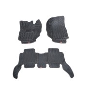 Кожаные 3D коврики Autozs Premium для Toyota Hilux VIII (2015+)