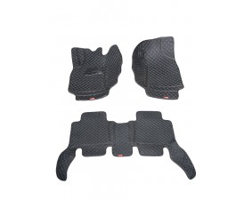 Кожаные 3D коврики Autozs Premium для Toyota Hilux VIII (2015+)