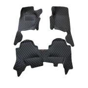 Кожаные 3D коврики Autozs Premium для Mitsubishi Pajero Sport II (2008-2013)
