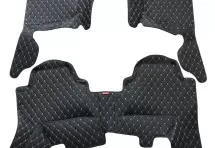 Кожаные 3D коврики Autozs Premium для Mitsubishi Pajero Sport II (2008-2013)