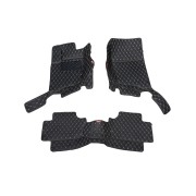 Кожаные 3D коврики Autozs Premium для Mitsubishi Pajero Sport III (2015+)