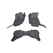 Кожаные 3D коврики Autozs Premium для Volkswagen Touareg I Рестайлинг (2007-2010)