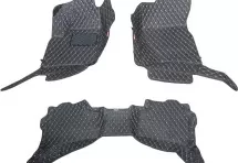 Кожаные 3D коврики Autozs Premium для Volkswagen Touareg I (2002-2007)