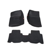 Кожаные 3D коврики Autozs Premium для Kia Mohave (Borrego) I (2008-2016)