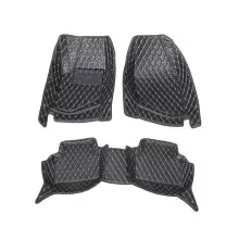Кожаные 3D коврики Autozs Premium для Volvo S80 II Рестайлинг 2 (2013+) 