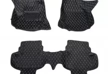 Кожаные 3D коврики Autozs Premium для Volvo XC90 I (2002-2006)