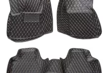 Кожаные 3D коврики Autozs Premium для Volkswagen Phaeton I (2002-2010)