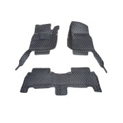 Кожаные 3D коврики Autozs Premium для Toyota Land Cruiser 200 Series Рестайлинг (2012-2015)