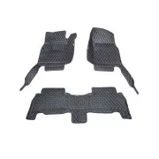 Кожаные 3D коврики Autozs Premium для Toyota Land Cruiser 200 Series Рестайлинг (2012-2015)
