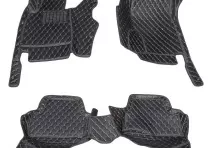 Кожаные 3D коврики Autozs Premium для Nissan Skyline XI (V35) Седан (2001-2007)