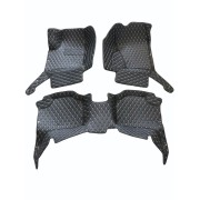 Кожаные 3D коврики Autozs Premium для Porsche Cayenne II (958) (2010-2014)