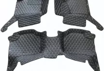 Кожаные 3D коврики Autozs Premium для Porsche Cayenne II (958) (2010-2014)
