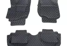 Кожаные 3D коврики Autozs Premium для Kia Soul I (2008-2011) 