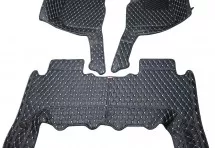 Кожаные 3D коврики Autozs Premium для Toyota Land Cruiser 100 Series (1998-2002)