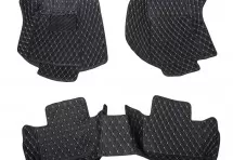 Кожаные 3D коврики Autozs Premium для Toyota Mark II IX (X110) Седан (2000-2007)