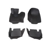 Кожаные 3D коврики Autozs Premium для Mercedes-Benz CLS-Класс II (W218) Седан (2011+)