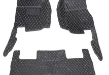 Кожаные 3D коврики Autozs Premium для Lincoln Navigator III (U326) (2006-2013)