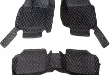 Кожаные 3D коврики Autozs Premium для Toyota Avensis II Лифтбек (2003-2006)