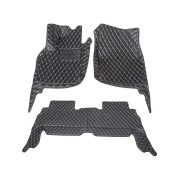 Кожаные 3D коврики Autozs Premium для Renault Megane II Рестайлинг Седан (2006-2010) 