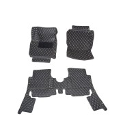 Кожаные 3D коврики Autozs Premium для Smart Forfour II (2014+) 