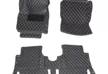 Кожаные 3D коврики Autozs Premium для Smart Forfour II (2014+) 