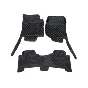 Кожаные 3D коврики Autozs Premium для Toyota Hilux Surf IV (2002-2009)