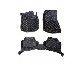 Кожаные 3D коврики Autozs Premium для Skoda Fabia III Хэтчбек 5 дв. (2014+)