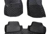 Кожаные 3D коврики Autozs Premium для Skoda Fabia III Универсал 5 дв. (2014+)
