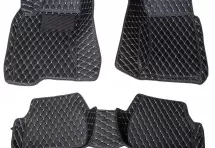 Кожаные 3D коврики Autozs Premium для Skoda Superb I (2002-2006)