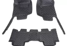 Кожаные 3D коврики Autozs Premium для Toyota Tacoma II (2004-2015)