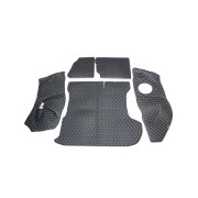 Кожаные коврики в багажник для Mitsubishi Outlander II Рестайлинг (2009-2012)