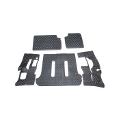 Кожаные коврики в багажник для Toyota Land Cruiser Prado 120 Series Внедорожник 5 дв. (2002-2009) 7 мест