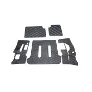 Кожаные коврики в багажник для Toyota Land Cruiser Prado 120 Series Внедорожник 5 дв. (2002-2009) 7 мест