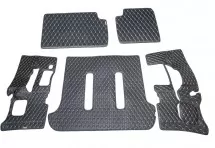 Кожаные коврики в багажник для Toyota Land Cruiser Prado 120 Series Внедорожник 5 дв. (2002-2009) 7 мест