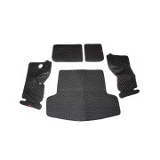 Кожаные коврики в багажник для Chevrolet Captiva I Рестайлинг 2 (2013+)